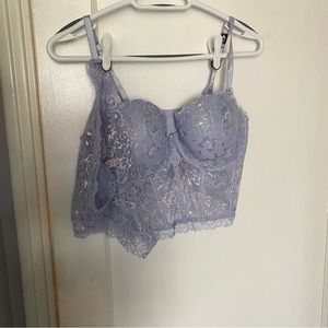 Victoria’s Secret NWT Bustier + Underwear Set 36 D